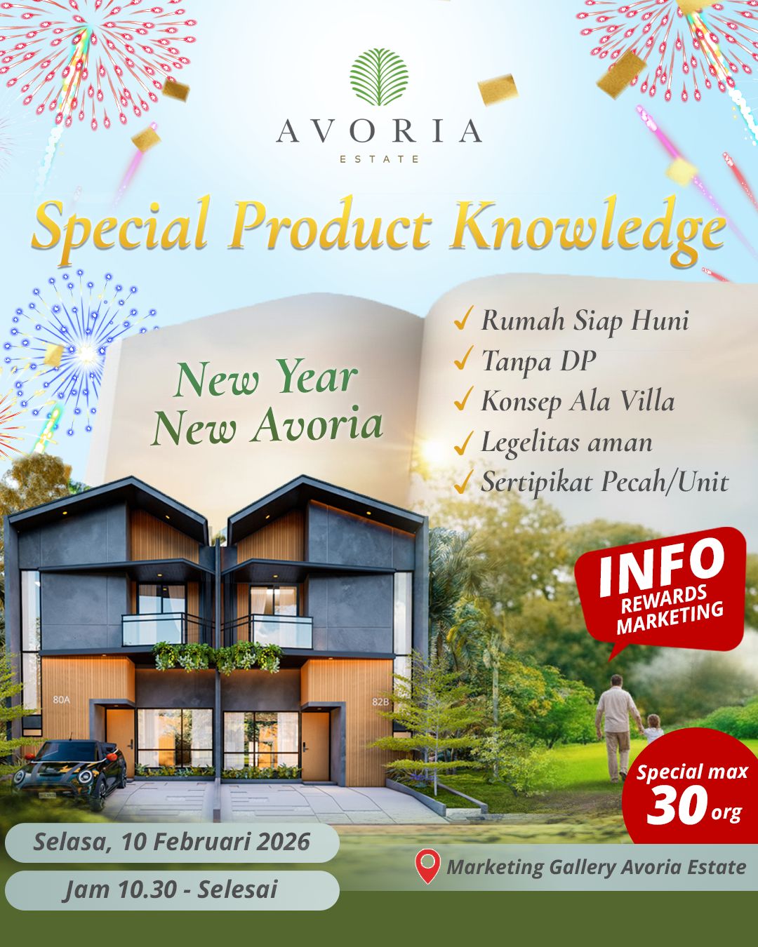Jual rumah bogor dekat jalan Tol - Avoria Estate Kemang Bogor